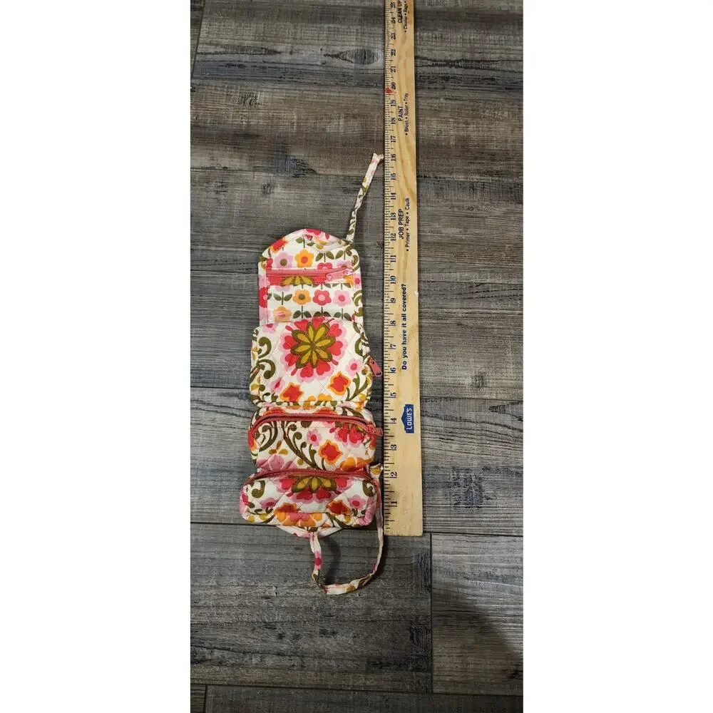 Vera Bradley Travel Floral Jewelry Soft Case Pre-owned. B38